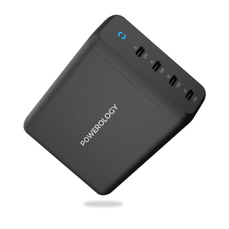شارژر رومیزی 165 وات پاورولوژی Powerology 165W GaN Desktop Charger