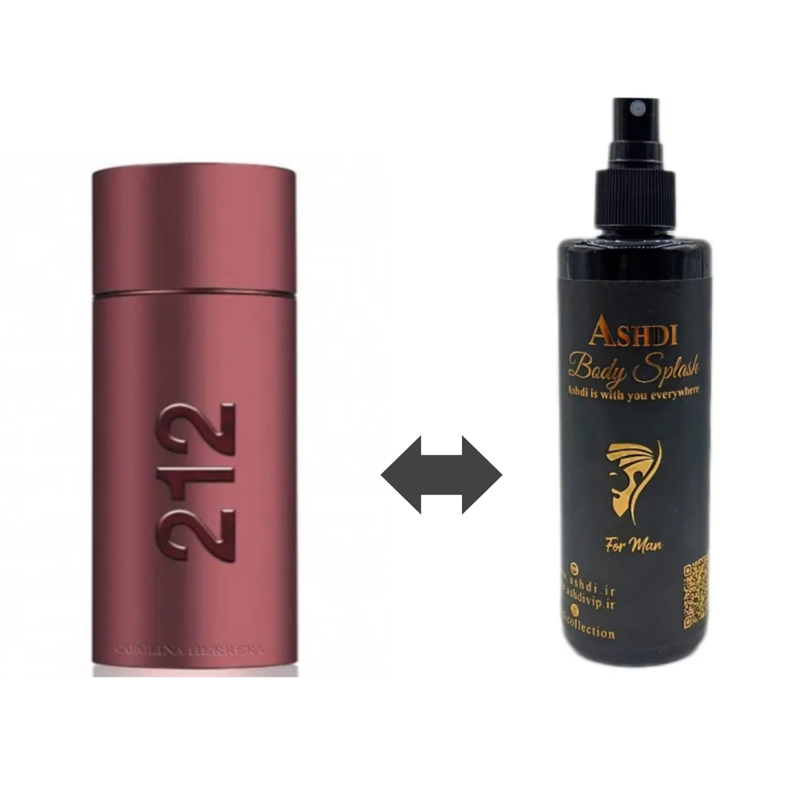 بادی اسپلش کارولینا هررا 212 سک سی مردانه | CAROLINA HERRERA – 212S–Y for Men