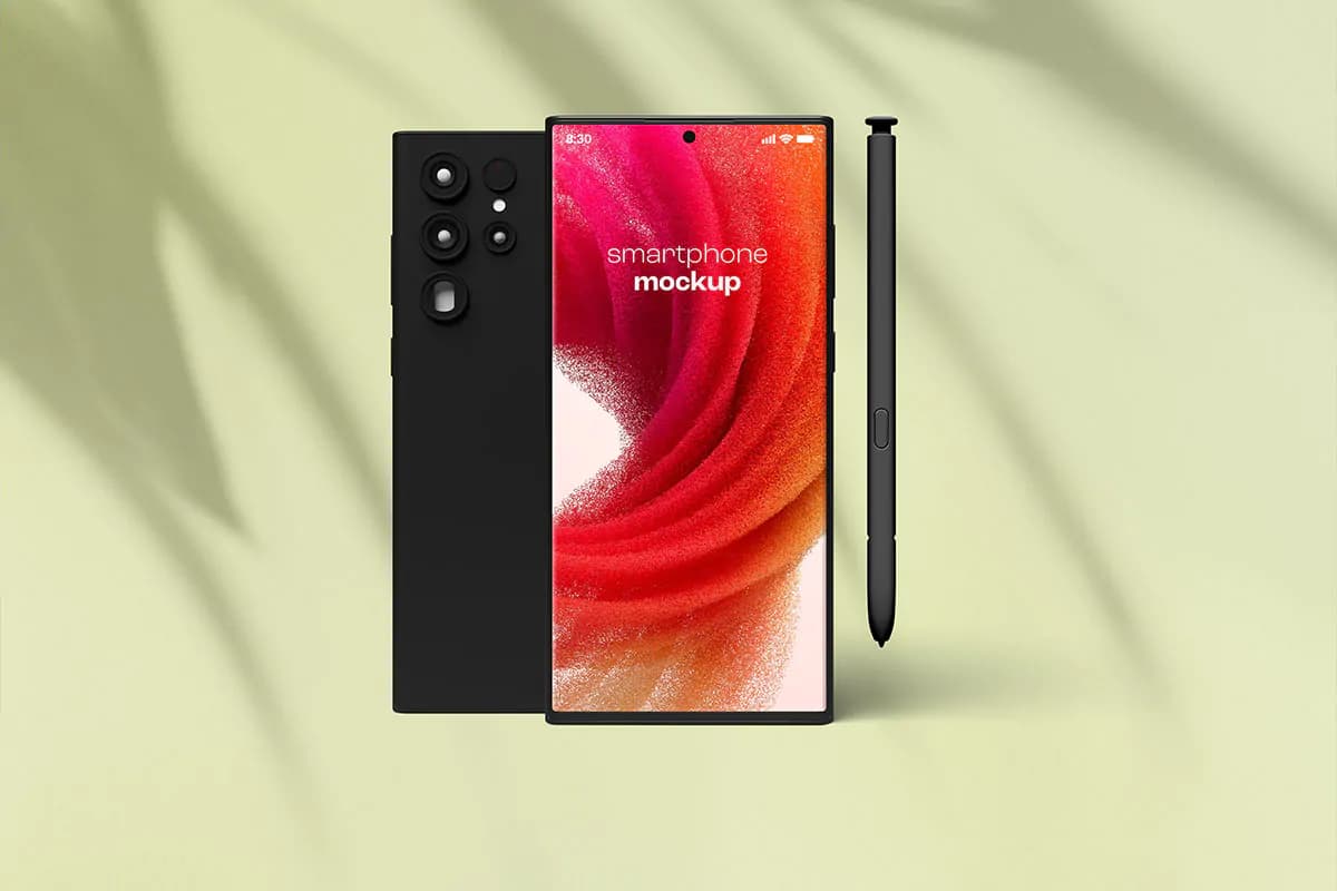 موکاپ اسمارت فون — تصویر ۳