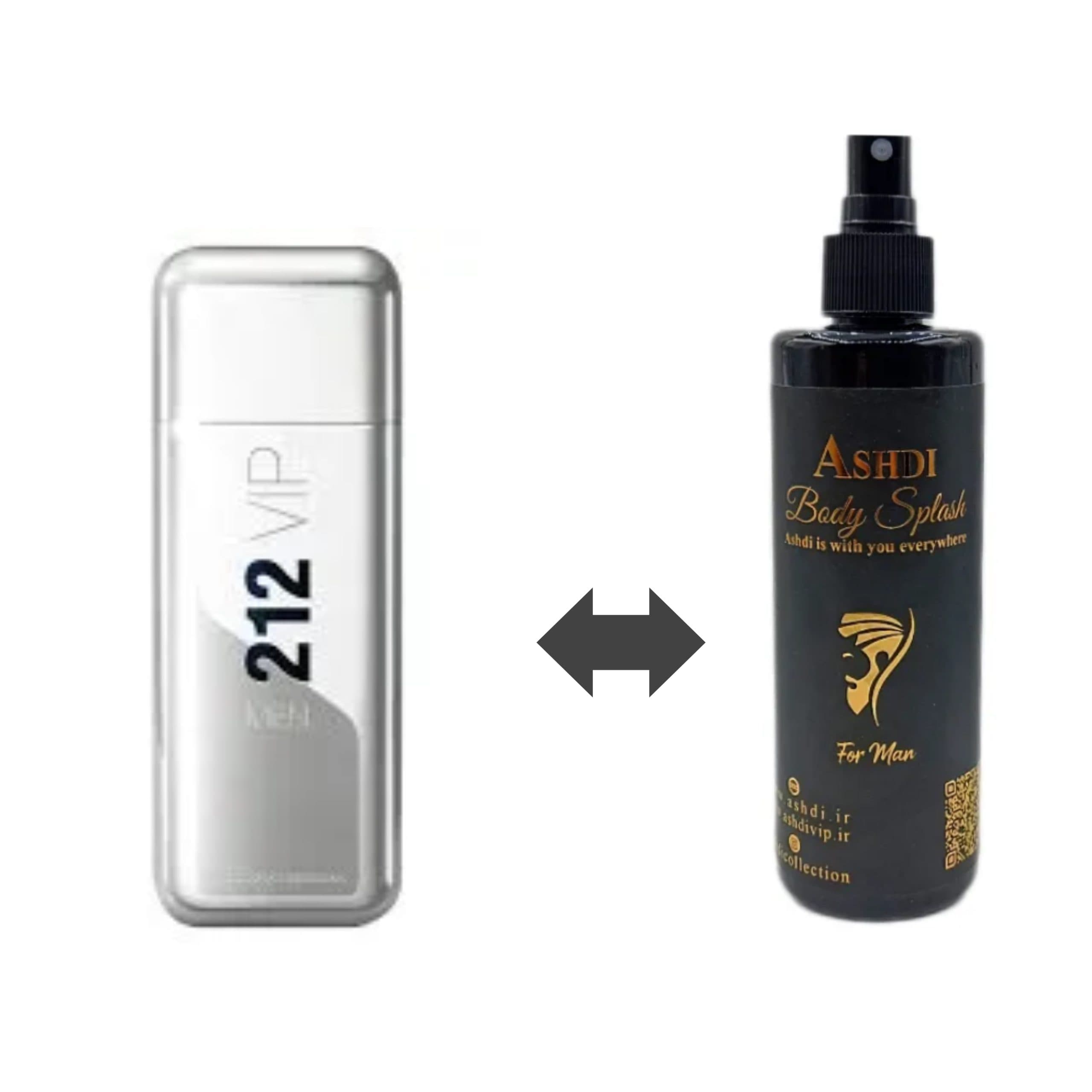 بادی اسپلش ۲۱۲ وی آی پی مردانه | Carolina Herrera 212 VIP Men