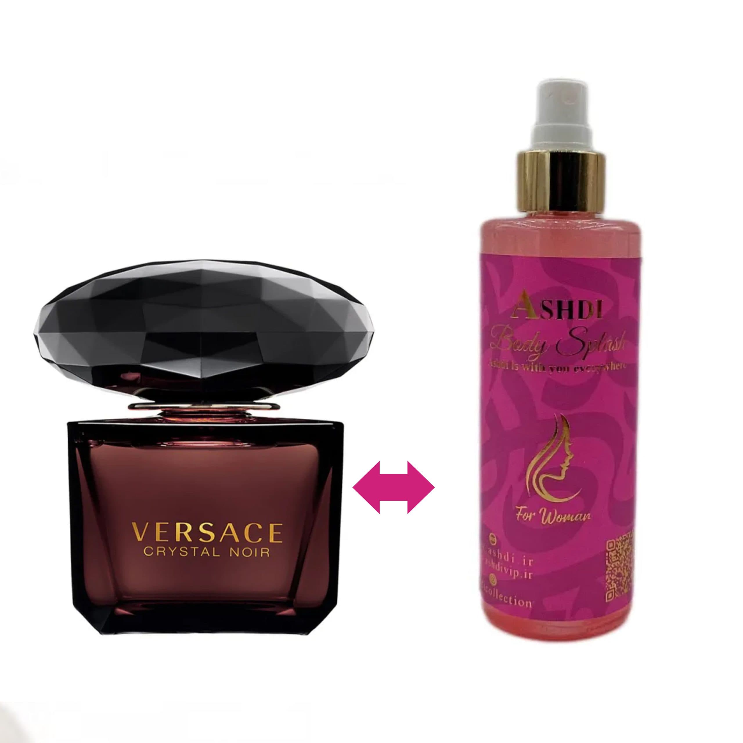 بادی اسپلش ورساچه کریستال نویر اکستریت د پارفوم(ورساچه مشکی) | Versace Crystal Noir