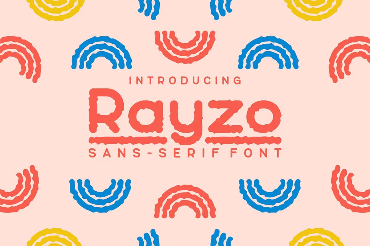 فونت زبر Rayzo