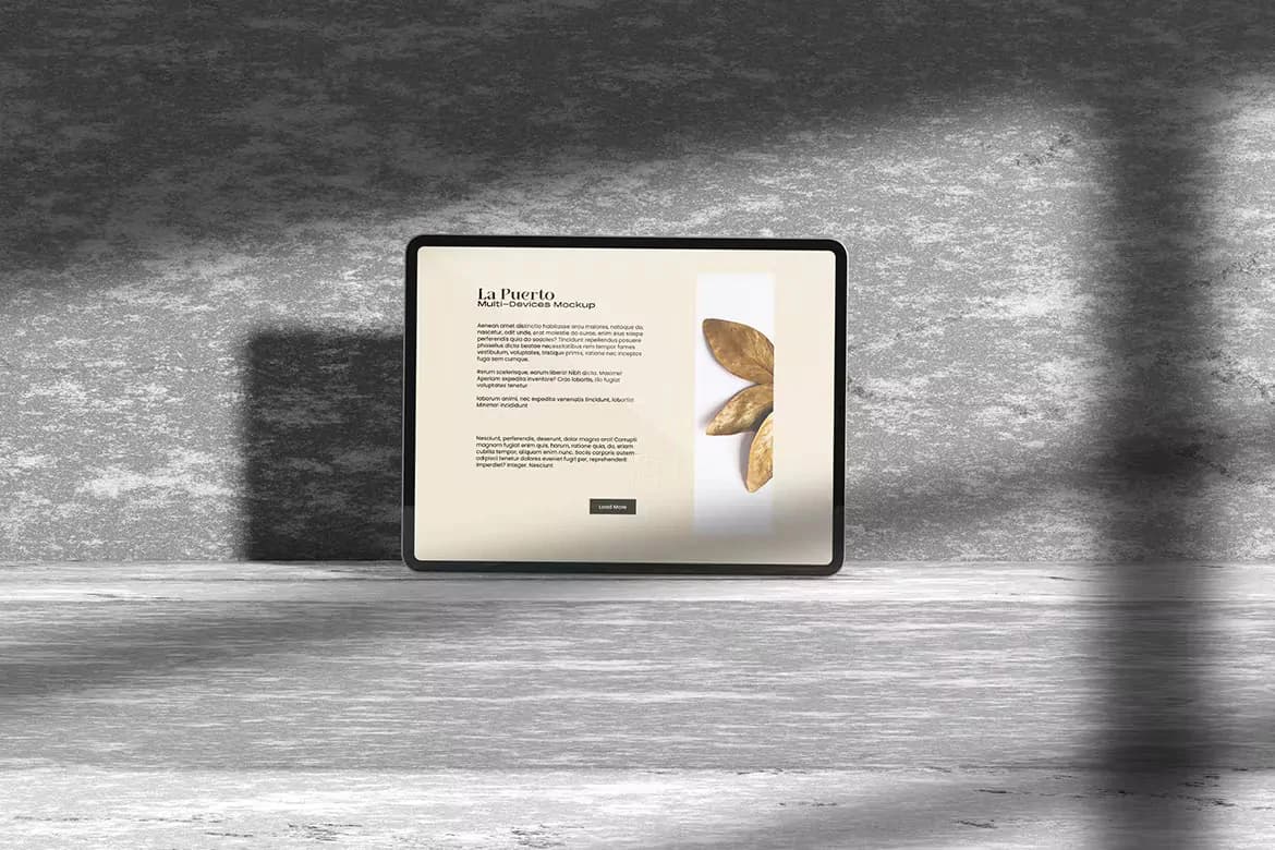موکاپ نمایشگر دیوایس های مختلف صنعتی — تصویر ۶