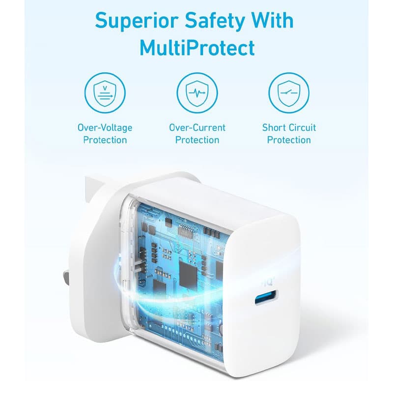 آداپتور 20 وات انکر Anker Select Charger 20W (A2347K21) — تصویر ۴