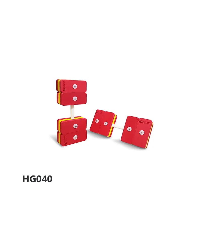 دمبل آبی فوق سنگین هیدروجیم HG040 — تصویر ۲
