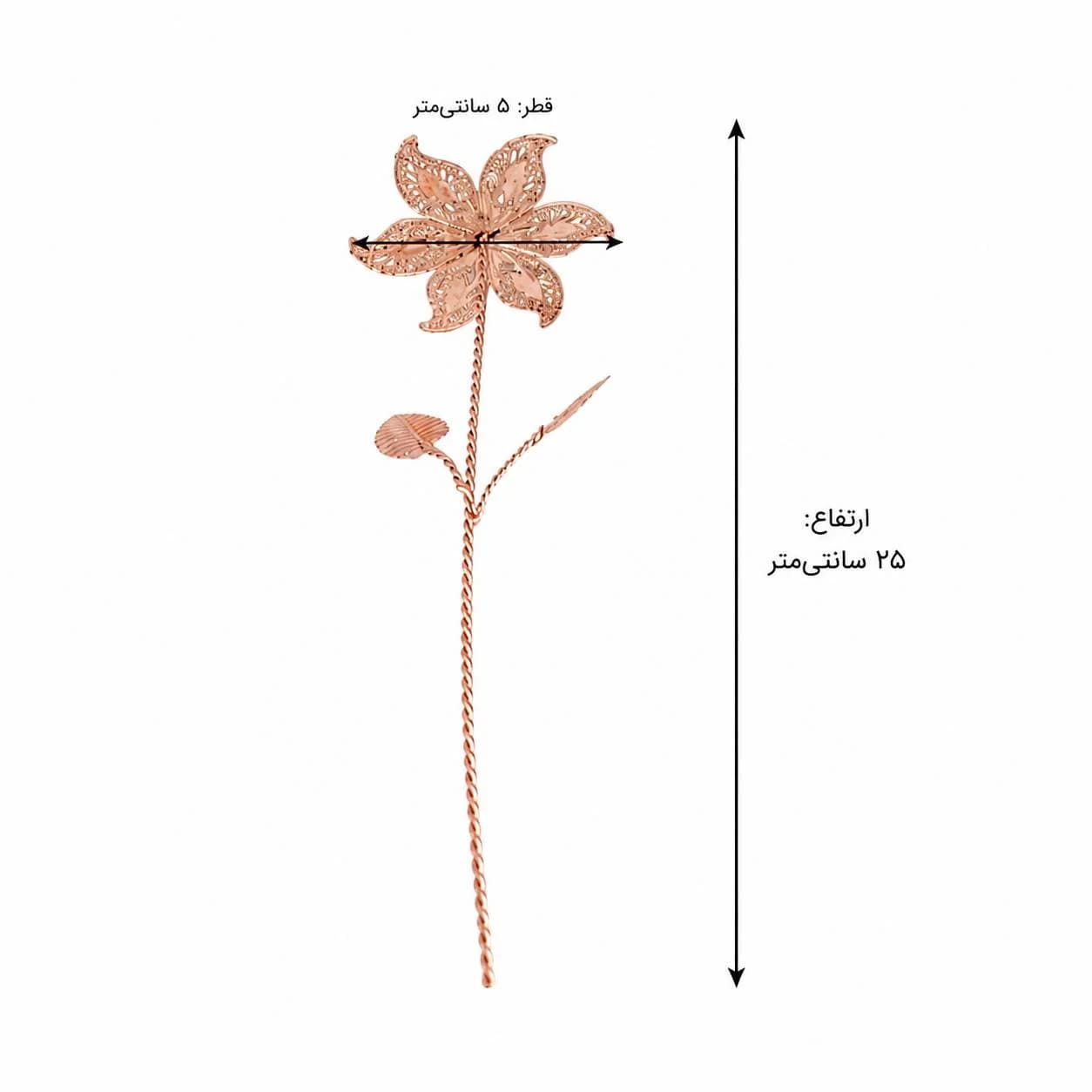 گل فیروزه کوبی کد۲۵ — تصویر ۶