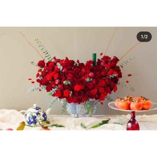 باکس یلدای گلفروشی در پارک وی تهران
