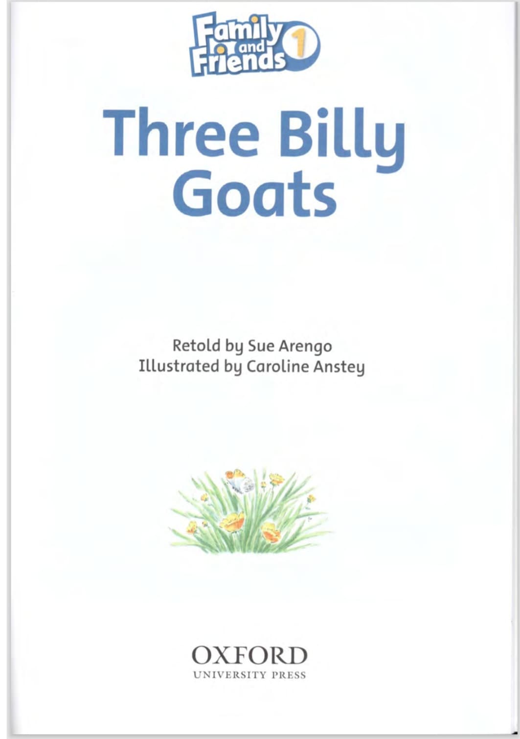 Family_and_Friends_Readers_1_Three_Billy_Goats — Family and Friends Readers 1: سه بز بیلی