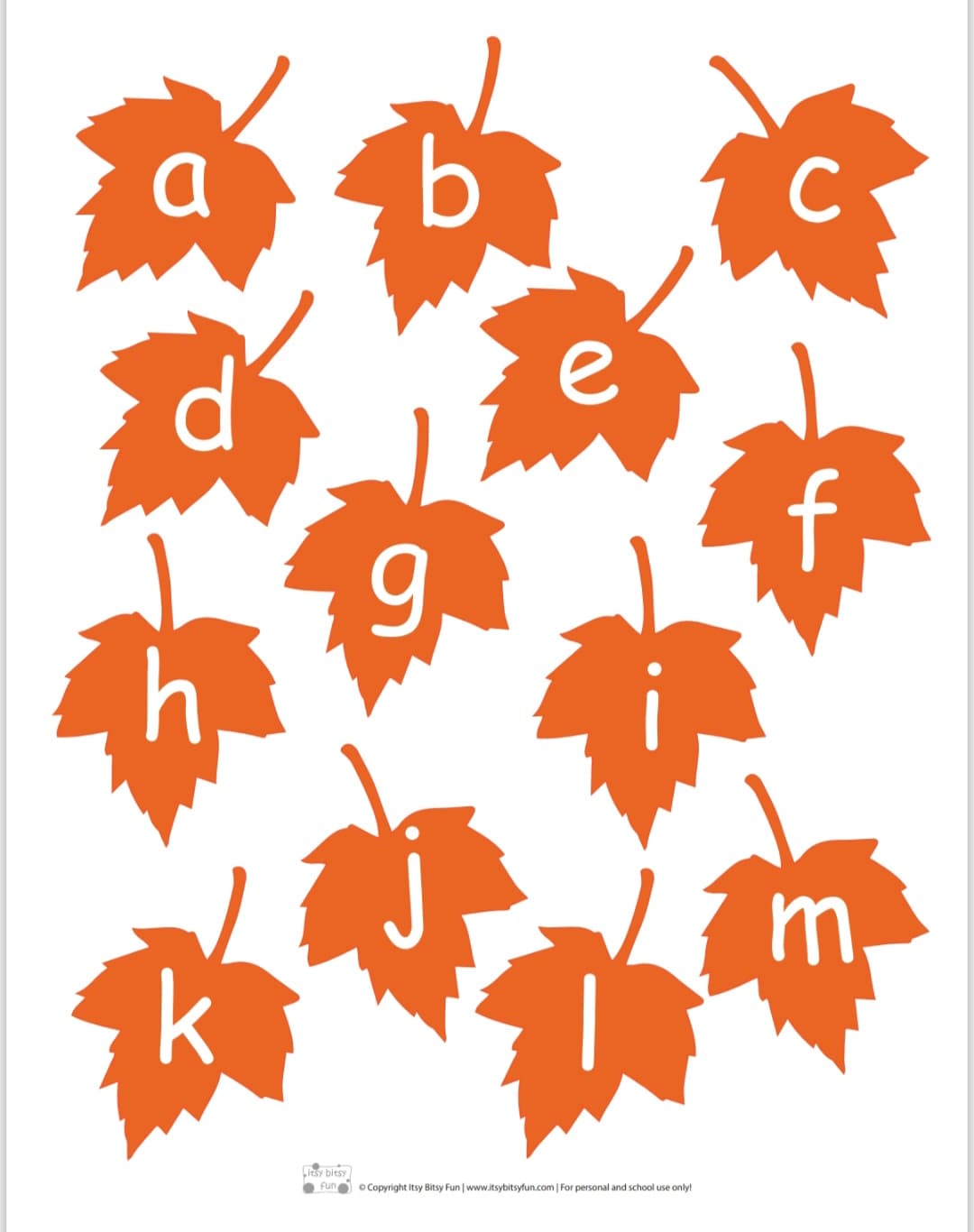 Fall-Alphabet-File-Folder-Games — بازی‌های پوشه‌ای الفبا با موضوع پاییز