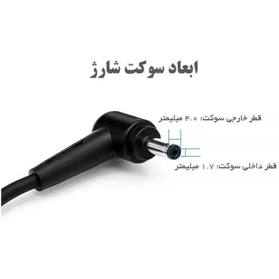 شارژر لپ تاپ 20 ولت 3.25 آمپر لنوو مدل ADLX65CLGK2 — تصویر ۲