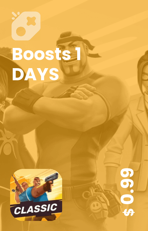 بسته Boosts یکروزه