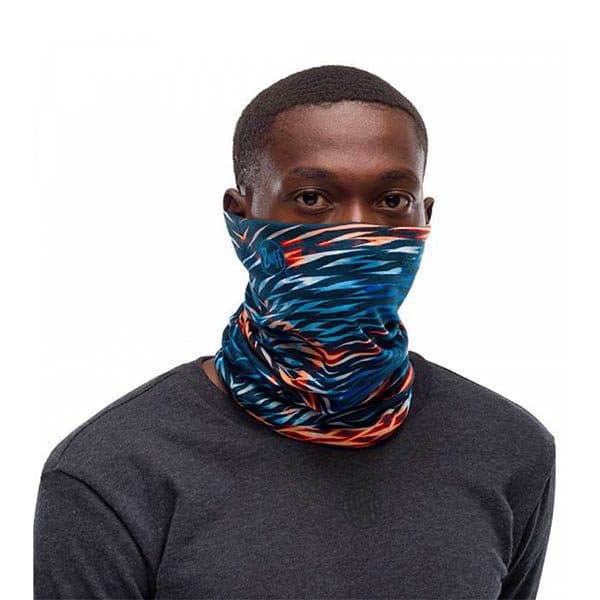 دستمال سر و گردن باف ecostretch veneer blue — تصویر ۲