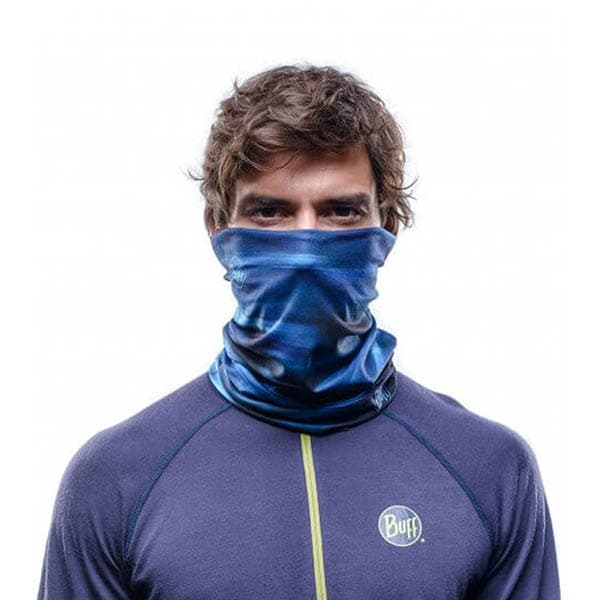 دستمال سر و گردن باف ecostretch shading blue — تصویر ۳