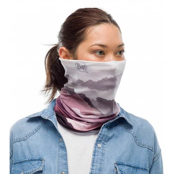 دستمال سر و گردن باف ecostretch serra mauve — تصویر ۳