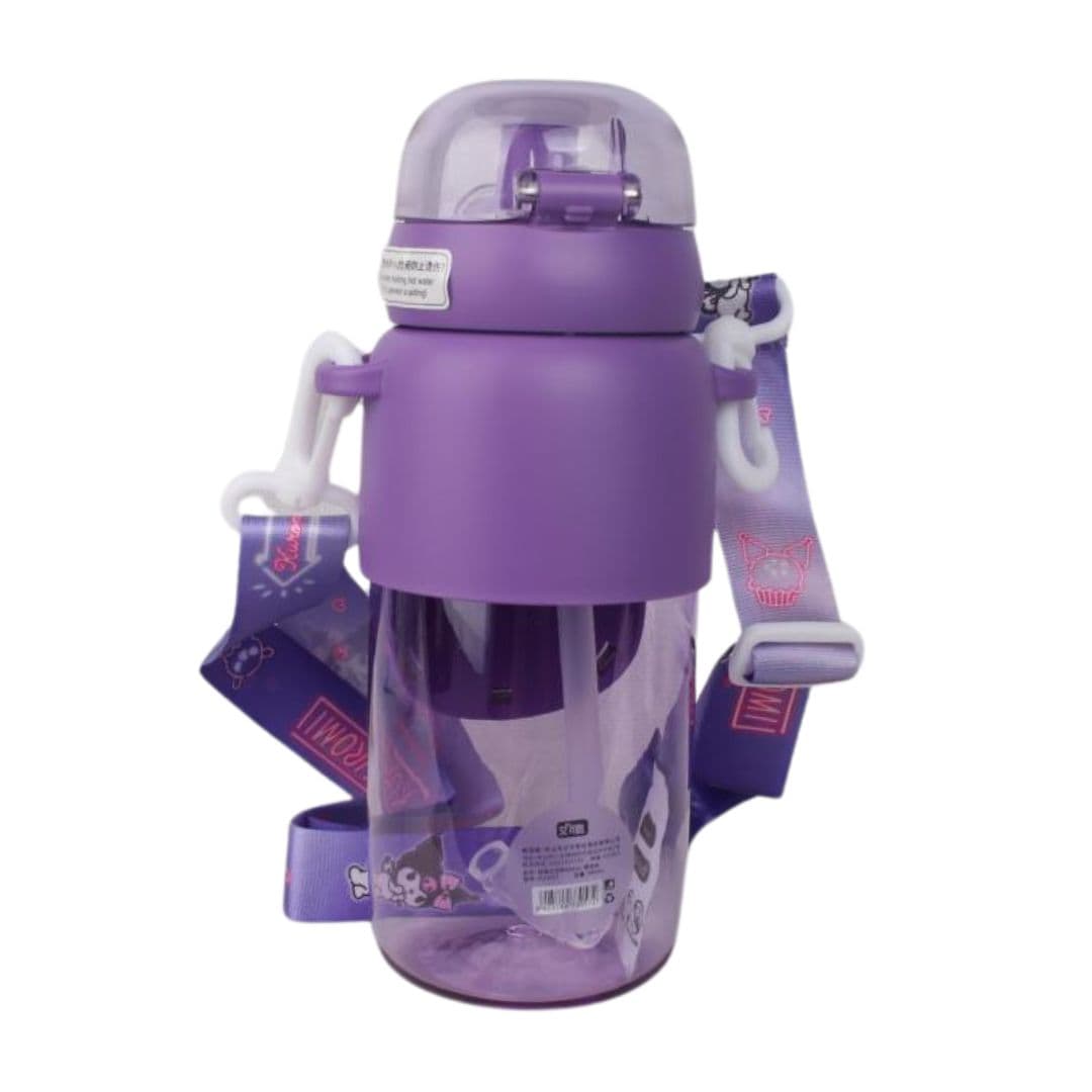 قمقمه طرح کرومی ذوق زده مدل دو حالته گنجایش 600ml کد 4135 — تصویر ۳