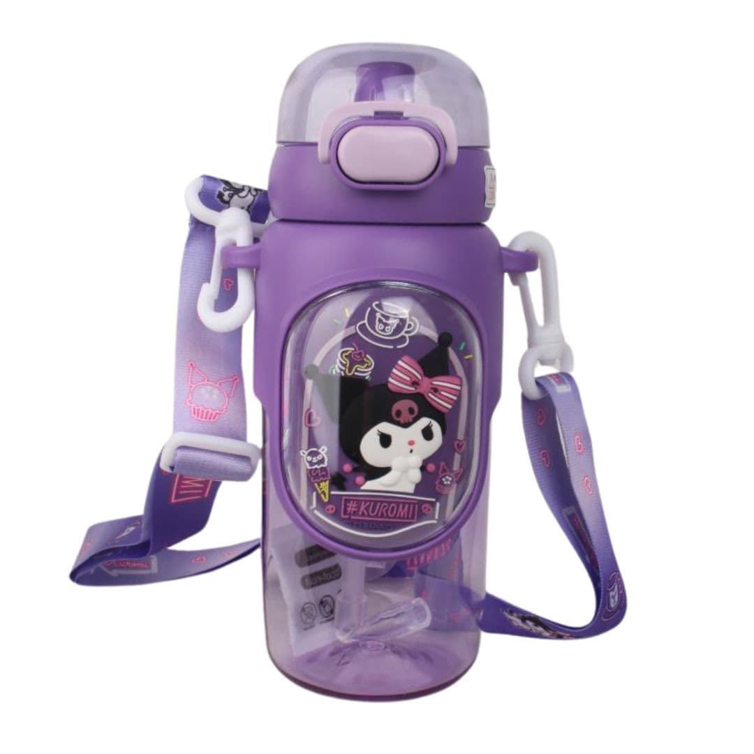 قمقمه طرح کرومی ذوق زده مدل دو حالته گنجایش 600ml کد 4135