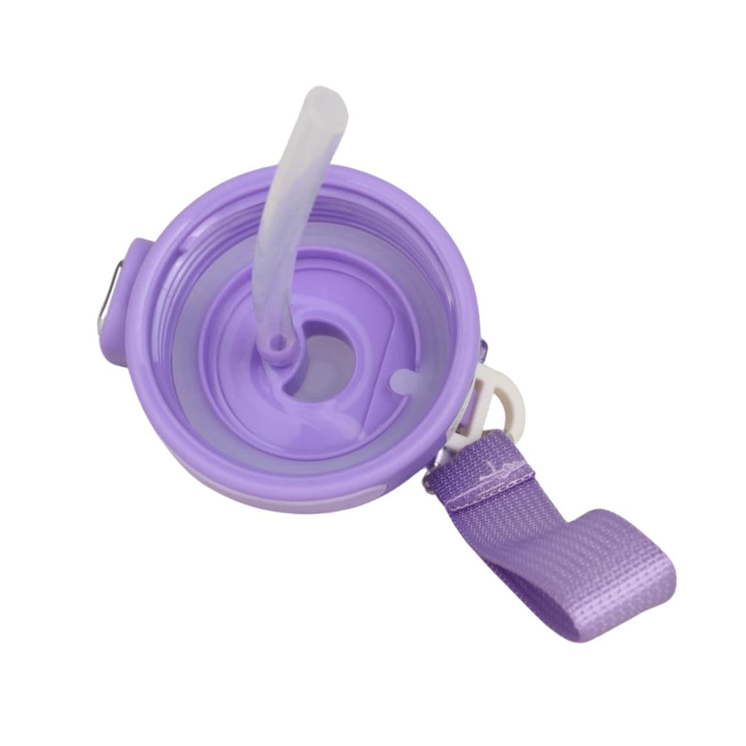قمقمه دو حالته استیل طرح کرومی 630ml کد 4133 — تصویر ۵