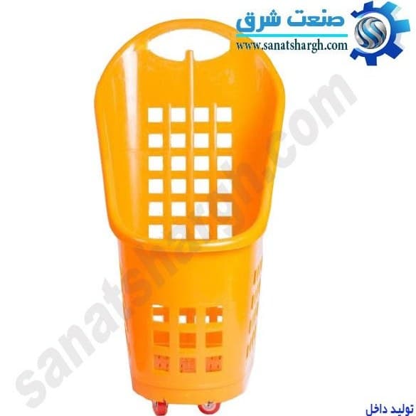 سبد دستی چرخ دار-کد1346 — تصویر ۲