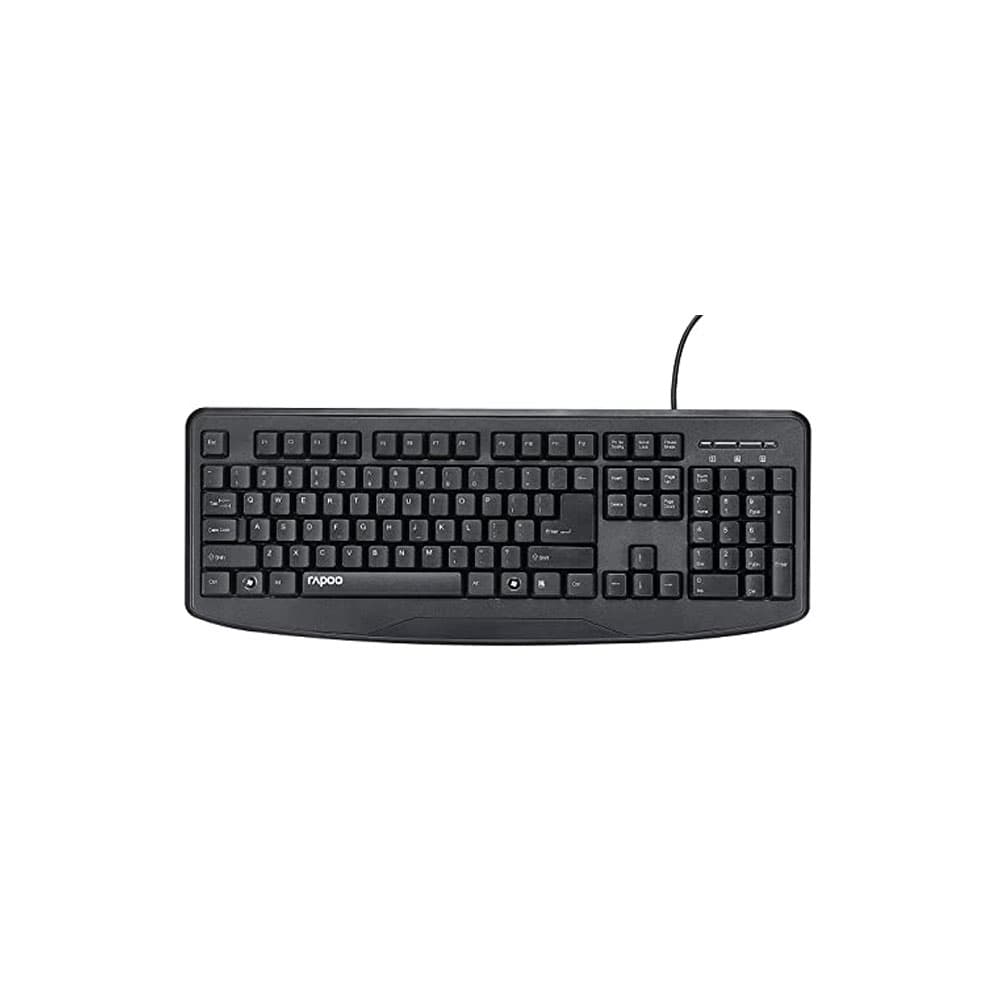 کیبورد سیمی رپو مدل Rapoo NK2500 Wierd Optical Keyboard