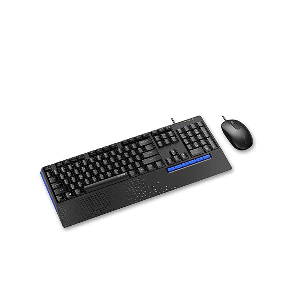 کیبورد و موس سیمی رپو مدل Rapoo NX2000 Wierd Optical Mouse & Keyboard — تصویر ۳