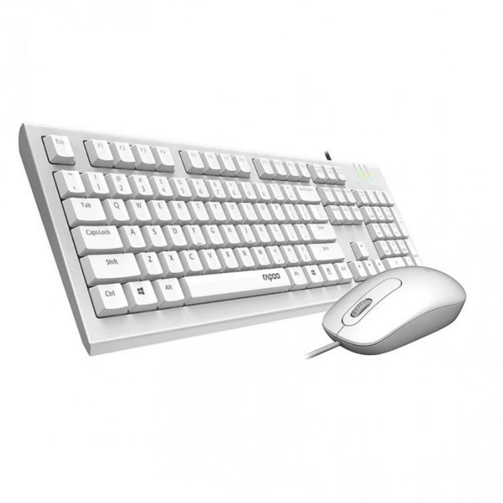 کیبورد و ماوس سیمی رپو مدل Rapoo X120pro Wierd Optical Mouse & Keyboard — تصویر ۴