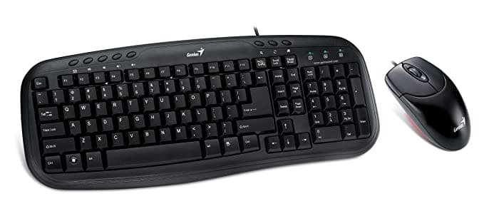 کیبورد و ماوس سیمی جنیوس مدل Genius KM-200 Keyboard and Mouse Bundle — تصویر ۴