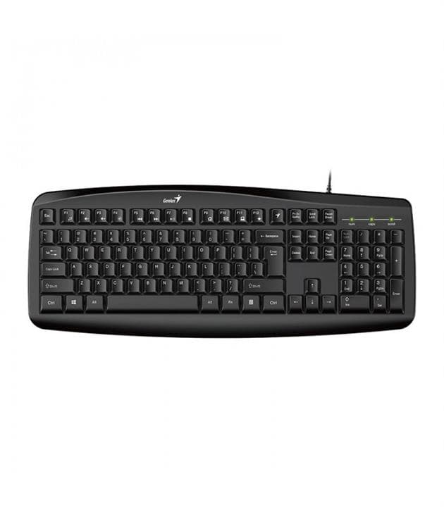 کیبورد و ماوس سیمی جنیوس مدل Genius KM-200 Keyboard and Mouse Bundle — تصویر ۲