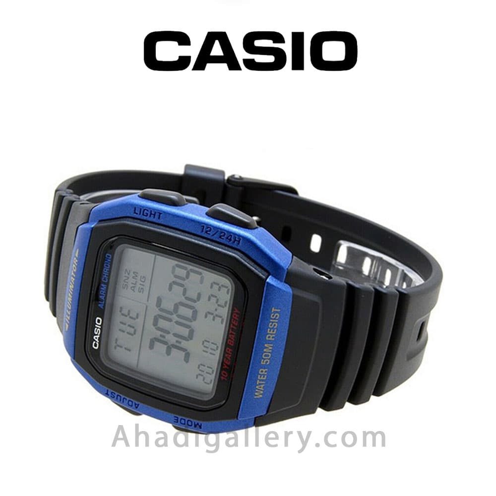 ساعت مچی کاسیو مدل W-96H-2AVDF — تصویر ۴
