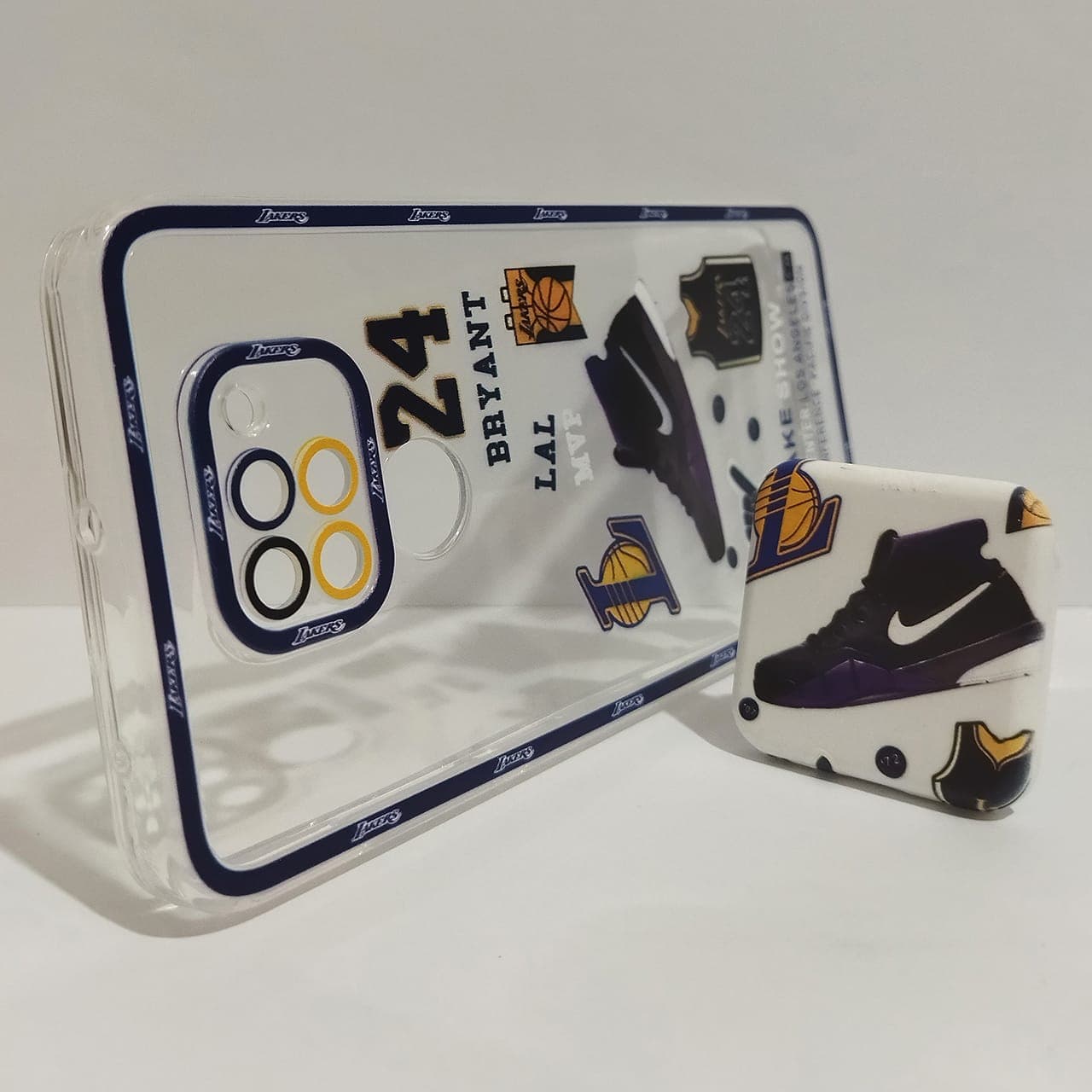 کاور کد 8904 مناسب برای گوشی موبایل شیائومی Redmi Note 9 پاپ سوکت دار طرح نایک — تصویر ۲