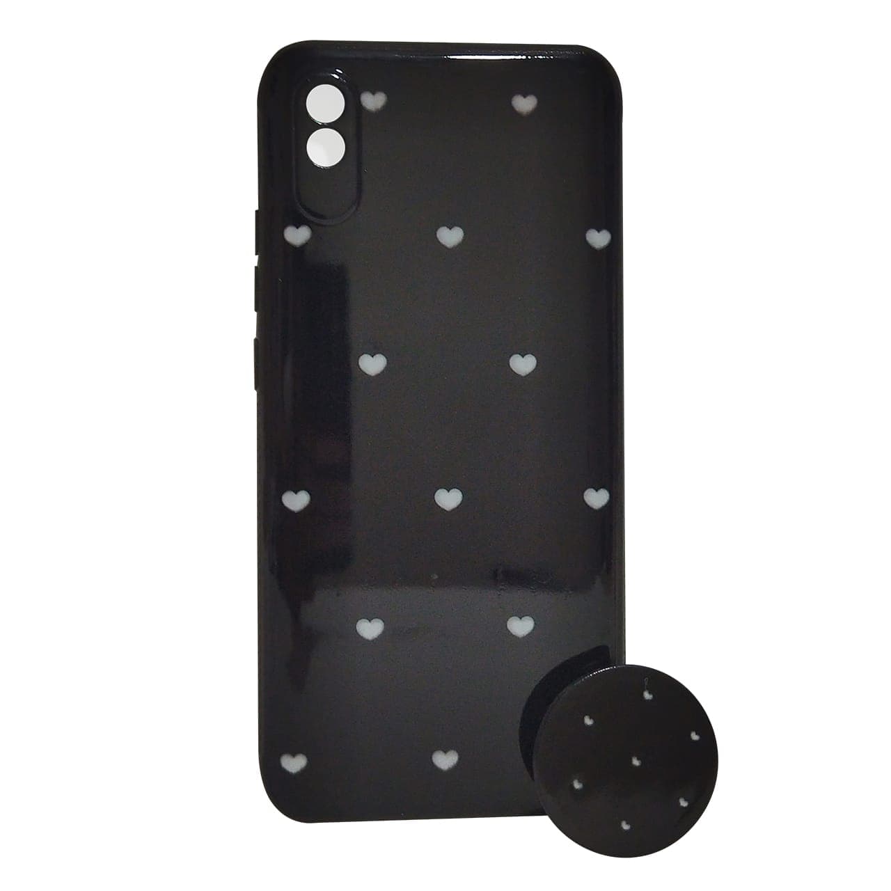 کاور کد 8931 مناسب برای گوشی موبایل شیائومی Redmi 9A پاپ سوکت دار طرح قلب