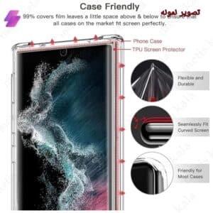 گلس Huawei Ascend P7 مدل نانو هیدروژل — تصویر ۷