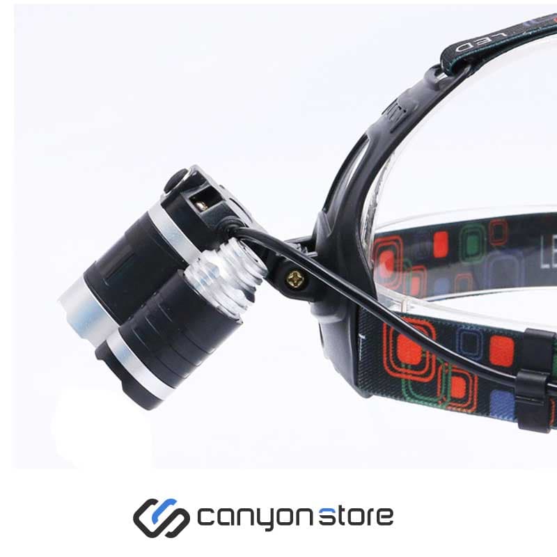 چراغ پیشانی ام تی – MT HeadLamp 3LED — تصویر ۳