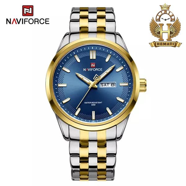ساعت مردانه نیوی فورس Naviforce NF9203 (در هفت رنگبندی) — تصویر ۳