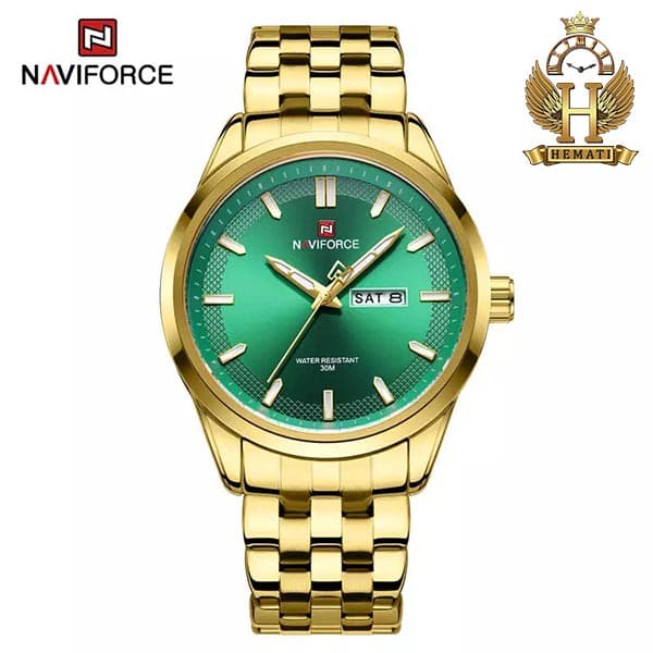 ساعت مردانه نیوی فورس Naviforce NF9203 (در هفت رنگبندی) — تصویر ۸