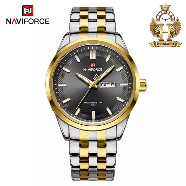 ساعت مردانه نیوی فورس Naviforce NF9203 (در هفت رنگبندی) — تصویر ۴