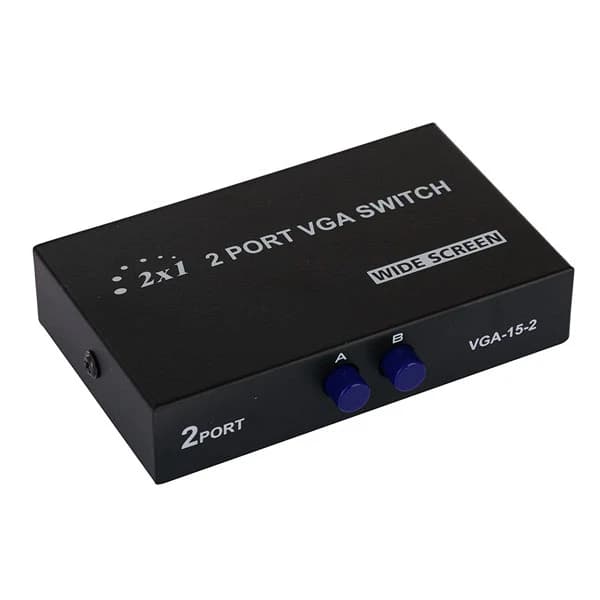 سوییچ دو پورت VGA پی نت مدل VGA-15-2