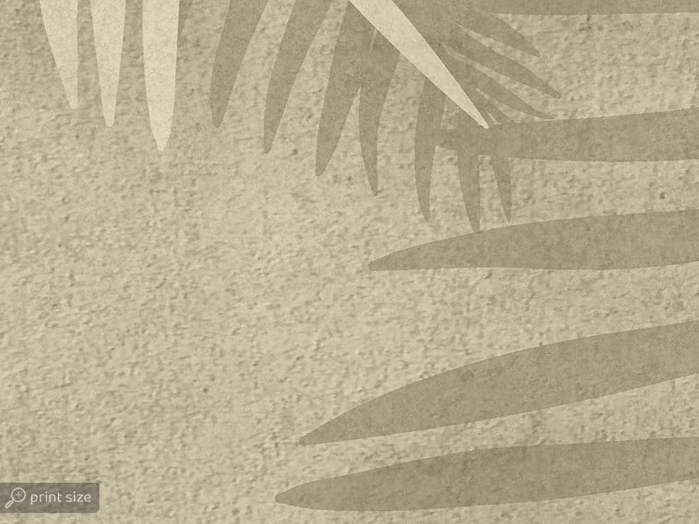 کاغذ دیواری برگ نخل W10166200 — تصویر ۴