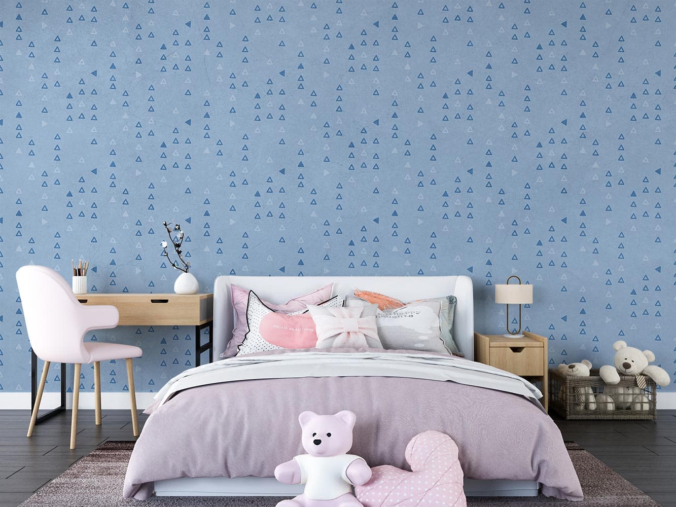 کاغذ دیواری هندسی مثلث W10163000 — تصویر ۳