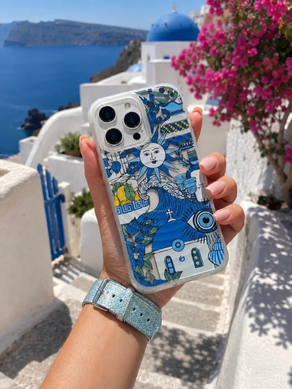 قاب گوشی آیفون Santorini