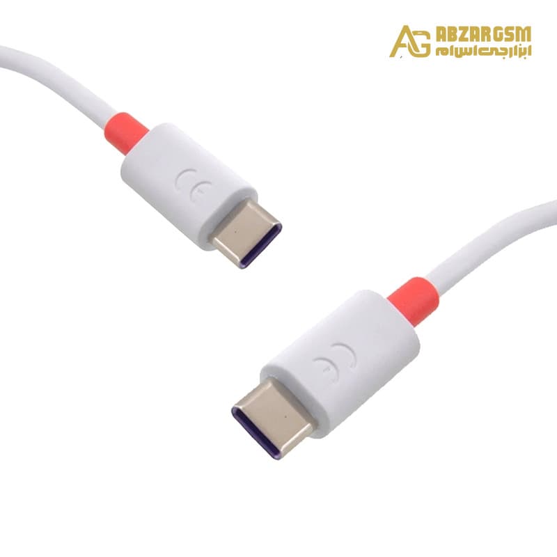 کابل شارژر USB Type-C به Type-C طول 1m مارک HUAWEI — تصویر ۲