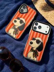قاب گوشی آیفون آنتی شوک Snoopy Summer — تصویر ۳