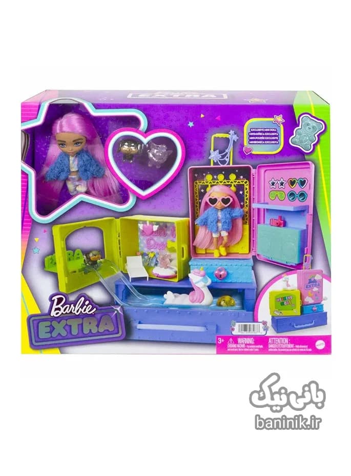 عروسک باربی کوچولو به همراه ست حیوانات خانگی Barbie