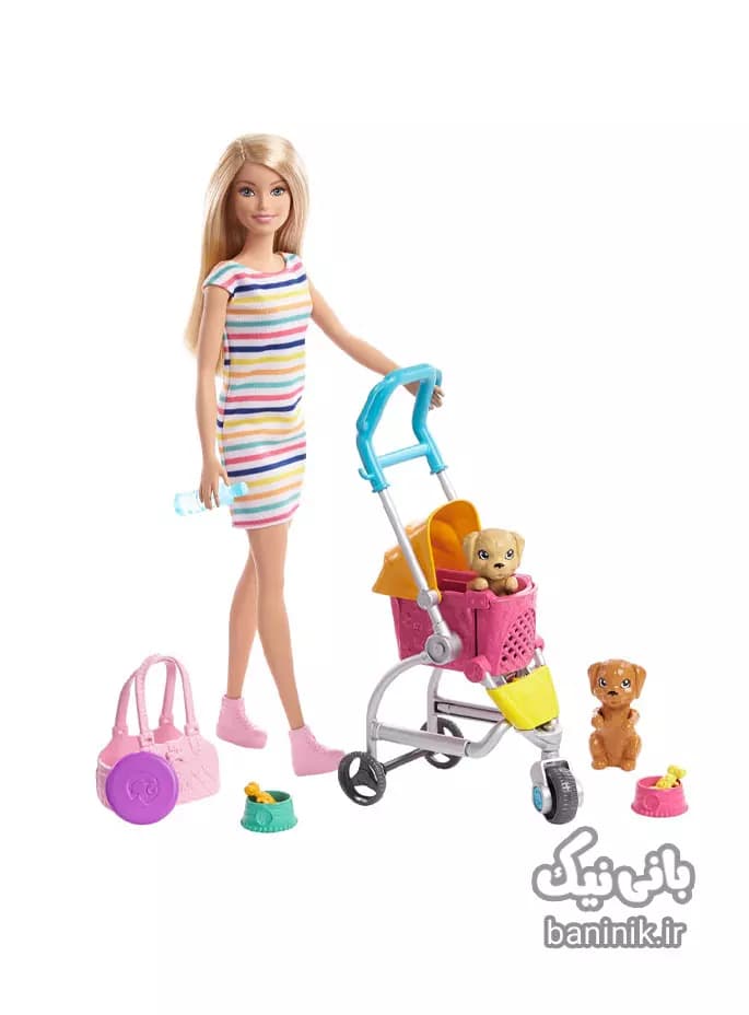 عروسک باربی با سگ Barbie — تصویر ۳
