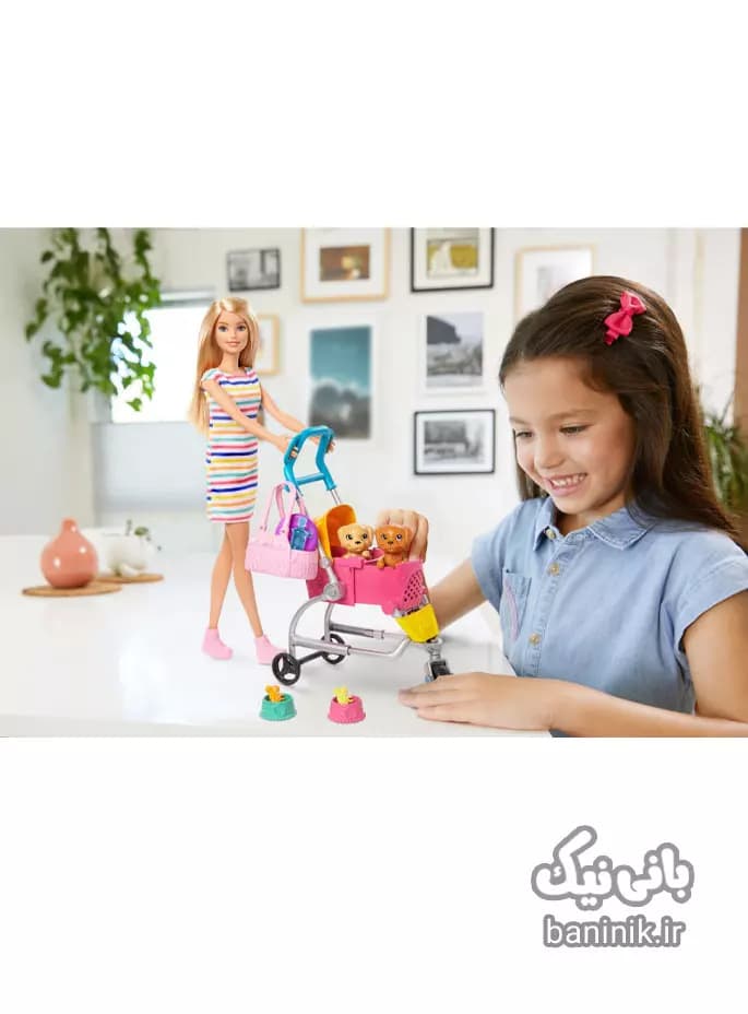 عروسک باربی با سگ Barbie — تصویر ۴
