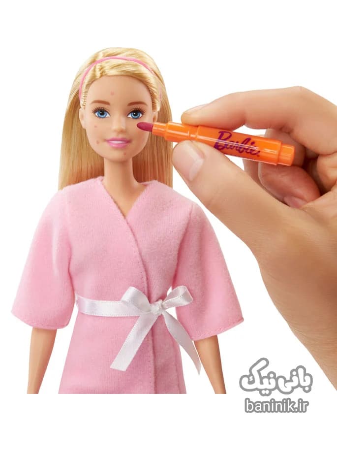 عروسک باربی ماسک صورت Barbie — تصویر ۴