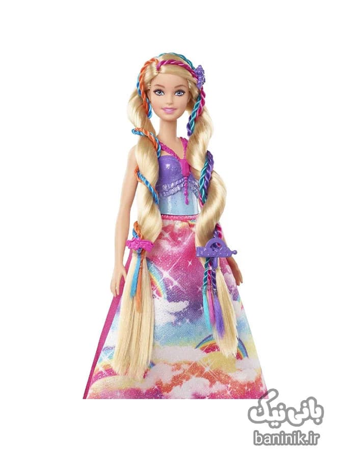 عروسک باربی مو پیچشی دریم توپیا Barbie — تصویر ۷