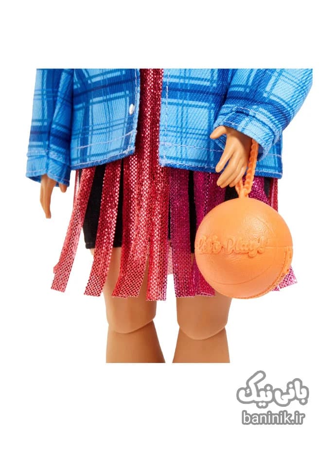 عروسک باربی اکسترا با لباس بسکتبال Barbie — تصویر ۶