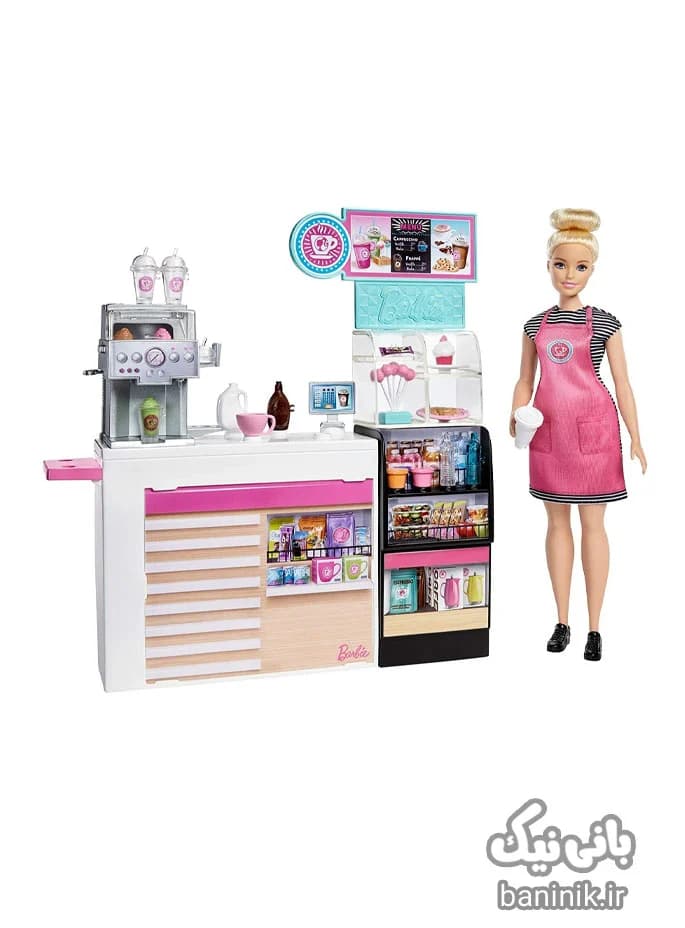 عروسک باربی و ست کافی شاپ Barbie — تصویر ۲