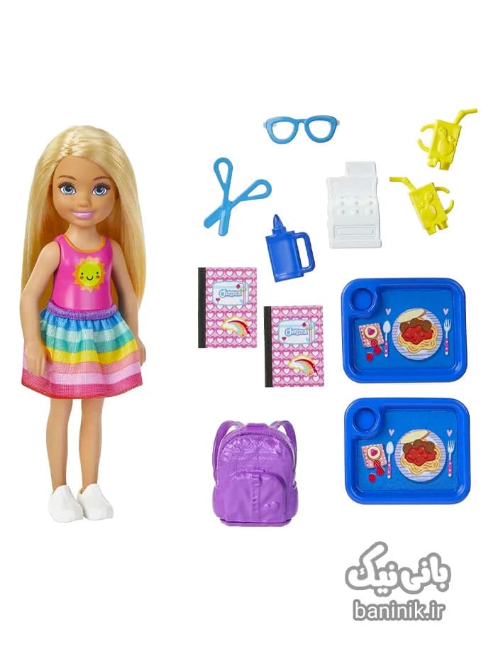 عروسک باربی مدرسه چلسی Barbie — تصویر ۵