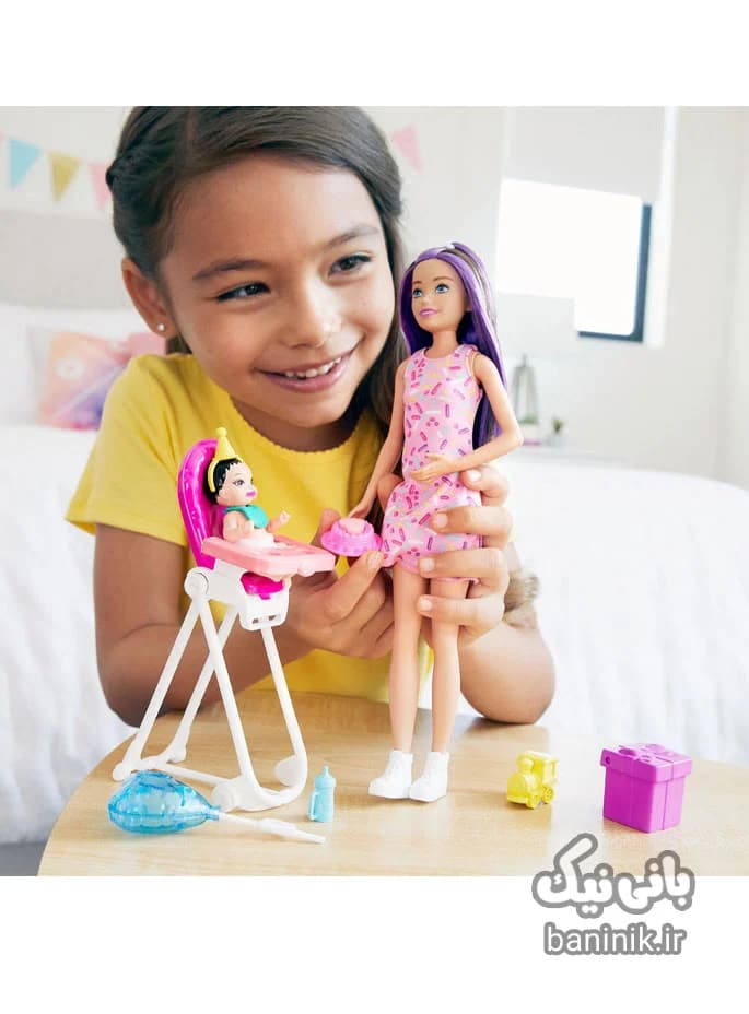 عروسک باربی پرستار بچه Barbie — تصویر ۲